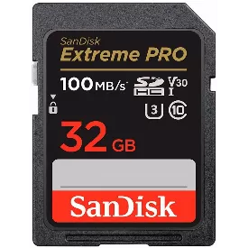 Карта памяти SanDisk SDHC 32GB Extreme Pro